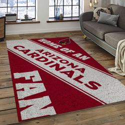 NFL Arizona Cardinals Football Team Logo Sport Carpet Rectangle Area Rug For Living Room AC51