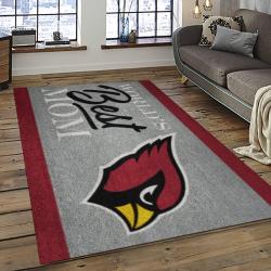 NFL Arizona Cardinals Football Team Logo Sport Carpet Rectangle Area Rug For Living Room AC57