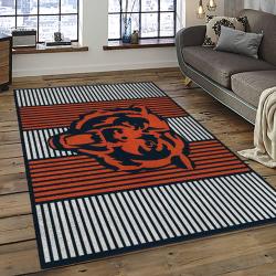 NFL Chicago Bears Football Team Logo Sport Carpet Rectangle Area Rug For Living Room CCB18