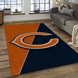 NFL Chicago Bears Football Team Logo Sport Carpet Rectangle Area Rug For Living Room CCB41