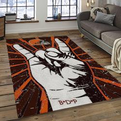 NFL Cleveland Browns Football Team Logo Sport Carpet Rectangle Area Rug For Living Room CB07