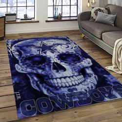 NFL Dallas Cowboy Football Team Logo Sport Carpet Rectangle Area Rug For Living Room DC18
