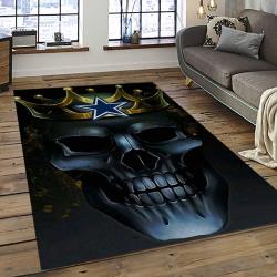 NFL Dallas Cowboy Football Team Logo Sport Carpet Rectangle Area Rug For Living Room DC19