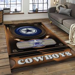 NFL Dallas Cowboy Football Team Logo Sport Carpet Rectangle Area Rug For Living Room DC38