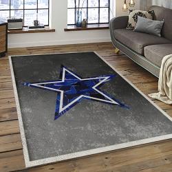 NFL Dallas Cowboy Football Team Logo Sport Carpet Rectangle Area Rug For Living Room DC48