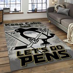 NHL Boston Bruins Hockey Team Logo Sport Carpet Rectangle Area Rug For Living Room BB16