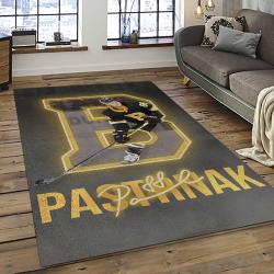 NHL Boston Bruins Hockey Team Logo Sport Carpet Rectangle Area Rug For Living Room BB46