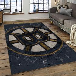 NHL Boston Bruins Hockey Team Logo Sport Carpet Rectangle Area Rug For Living Room BB60