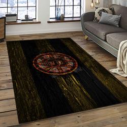 NHL Boston Bruins Hockey Team Logo Sport Carpet Rectangle Area Rug For Living Room BB68