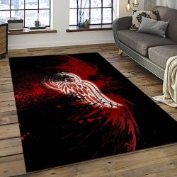 NHL Detroit Red Wings Hockey Team Logo Sport Carpet Rectangle Area Rug For Living Room DRW41