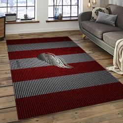NHL Detroit Red Wings Hockey Team Logo Sport Carpet Rectangle Area Rug For Living Room DRW77