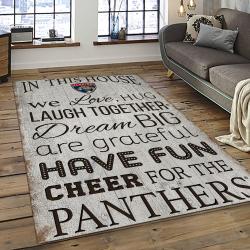 NHL Florida Panthers Hockey Team Logo Sport Carpet Rectangle Area Rug For Living Room FP14