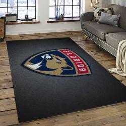 NHL Florida Panthers Hockey Team Logo Sport Carpet Rectangle Area Rug For Living Room FP25