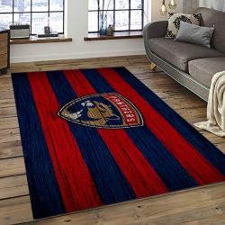 NHL Florida Panthers Hockey Team Logo Sport Carpet Rectangle Area Rug For Living Room FP37