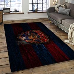 NHL Florida Panthers Hockey Team Logo Sport Carpet Rectangle Area Rug For Living Room FP39