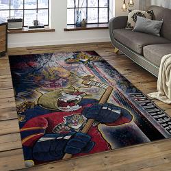 NHL Florida Panthers Hockey Team Logo Sport Carpet Rectangle Area Rug For Living Room FP44