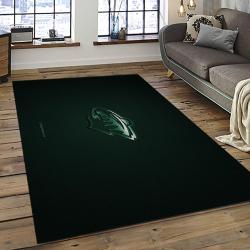 NHL Minnesota Wild Hockey Team Logo Sport Carpet Rectangle Area Rug For Living Room MW50