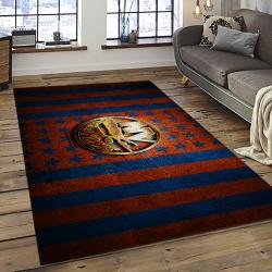 NHL New York Islanders Hockey Team Logo Sport Carpet Rectangle Area Rug For Living Room NYI104