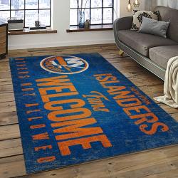 NHL New York Islanders Hockey Team Logo Sport Carpet Rectangle Area Rug For Living Room NYI41