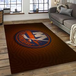 NHL New York Islanders Hockey Team Logo Sport Carpet Rectangle Area Rug For Living Room NYI74