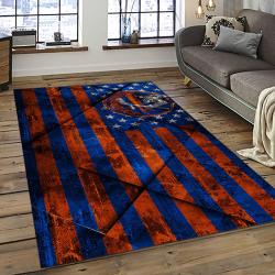 NHL New York Islanders Hockey Team Logo Sport Carpet Rectangle Area Rug For Living Room NYI82