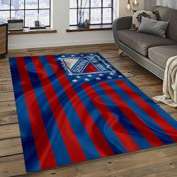 NHL New York Rangers Hockey Team Logo Sport Carpet Rectangle Area Rug For Living Room NYR01