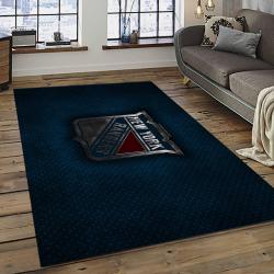 NHL New York Rangers Hockey Team Logo Sport Carpet Rectangle Area Rug For Living Room NYR53