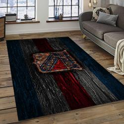 NHL New York Rangers Hockey Team Logo Sport Carpet Rectangle Area Rug For Living Room NYR55