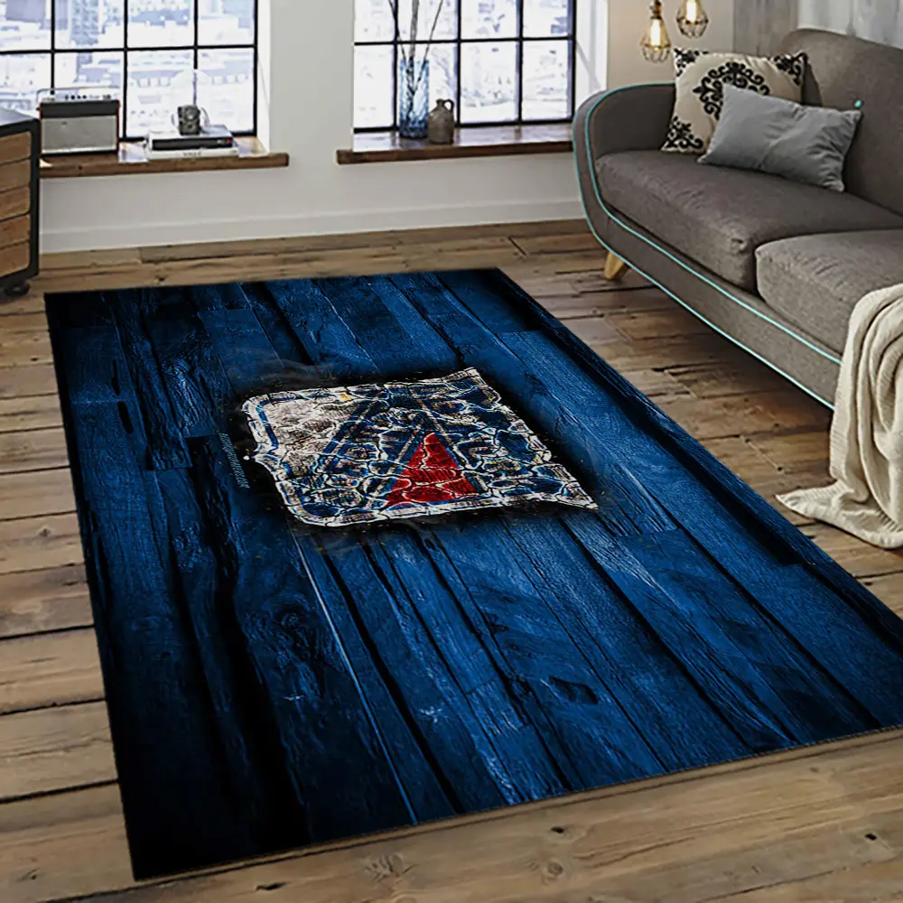 NHL New York Rangers Hockey Team Logo Sport Carpet Rectangle Area Rug For Living Room NYR58