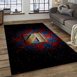 NHL New York Rangers Hockey Team Logo Sport Carpet Rectangle Area Rug For Living Room NYR63