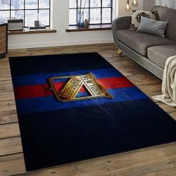 NHL New York Rangers Hockey Team Logo Sport Carpet Rectangle Area Rug For Living Room NYR65