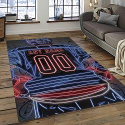 NHL Ottawa Senators Hockey Team Logo Sport Carpet Rectangle Area Rug For Living Room OS08