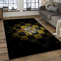NHL Pittsburgh Penguins Hockey Team Logo Sport Carpet Rectangle Area Rug For Living Room PP63