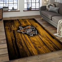 NHL Pittsburgh Penguins Hockey Team Logo Sport Carpet Rectangle Area Rug For Living Room PP72