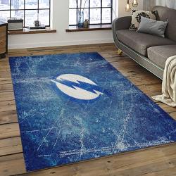 NHL Tampa Bay Lightning Hockey Team Logo Sport Carpet Rectangle Area Rug For Living Room TBL41