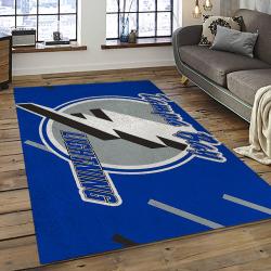 NHL Tampa Bay Lightning Hockey Team Logo Sport Carpet Rectangle Area Rug For Living Room TBL43