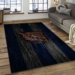 NHL Tampa Bay Lightning Hockey Team Logo Sport Carpet Rectangle Area Rug For Living Room TBL53