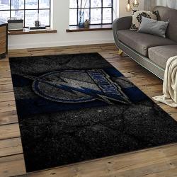 NHL Tampa Bay Lightning Hockey Team Logo Sport Carpet Rectangle Area Rug For Living Room TBL58