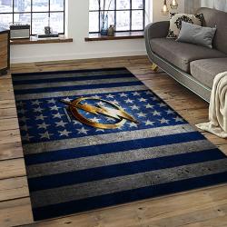 NHL Tampa Bay Lightning Hockey Team Logo Sport Carpet Rectangle Area Rug For Living Room TBL67