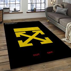 Off White Fashion Carpet Rectangle Area Rug For Living Room Bedroom Decor OWT18