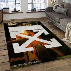 Off White Fashion Carpet Rectangle Area Rug For Living Room Bedroom Decor OWT21
