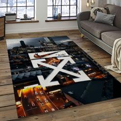 Off White Fashion Carpet Rectangle Area Rug For Living Room Bedroom Decor OWT27