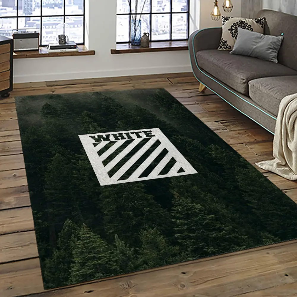 Off White Fashion Carpet Rectangle Area Rug For Living Room Bedroom Decor OWT34