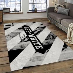 Off White Fashion Carpet Rectangle Area Rug For Living Room Bedroom Decor OWT36