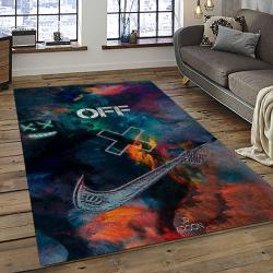 Off White Fashion Carpet Rectangle Area Rug For Living Room Bedroom Decor OWT38