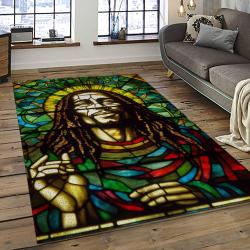 Singer Bob Marley Music Carpet Rectangle Area Rug For Living Room Bedroom Decor BM16