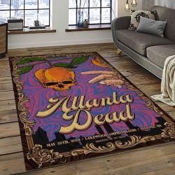 Singer Bob Weir Music Carpet Rectangle Area Rug For Living Room Bedroom Decor BW03