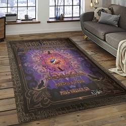 Singer Bob Weir Music Carpet Rectangle Area Rug For Living Room Bedroom Decor BW13