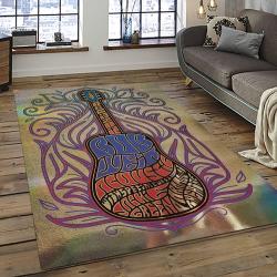 Singer Bob Weir Music Carpet Rectangle Area Rug For Living Room Bedroom Decor BW16