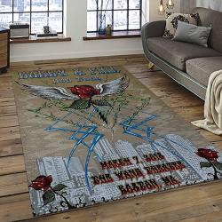 Singer Bob Weir Music Carpet Rectangle Area Rug For Living Room Bedroom Decor BW18
